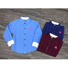 европейский и корейский мода мальчиков рубашки/рубашки из хлопка для мальчиков детей